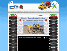Tablet Screenshot of bruderservice.com